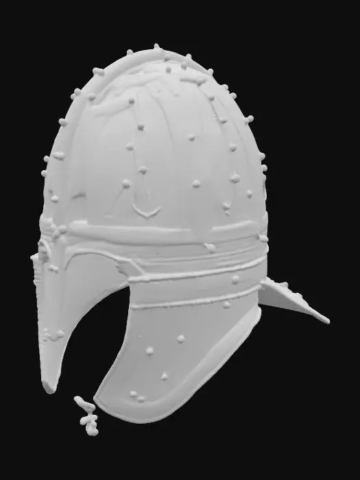 3D model for Bronze Late Roman Helmet