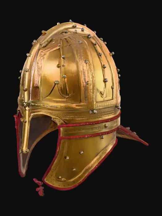 3D model for Bronze Late Roman Helmet