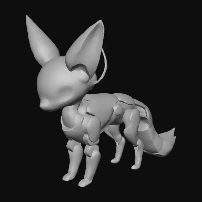 3D model for Blazefox
