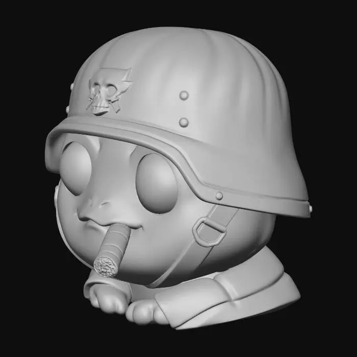 3D model for War Piglet
