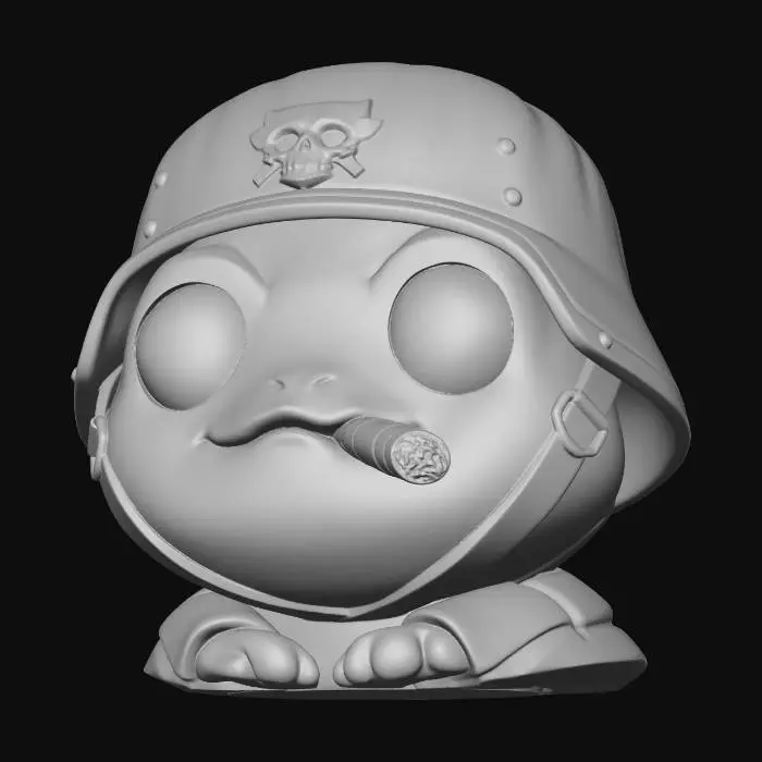 3D model for War Piglet