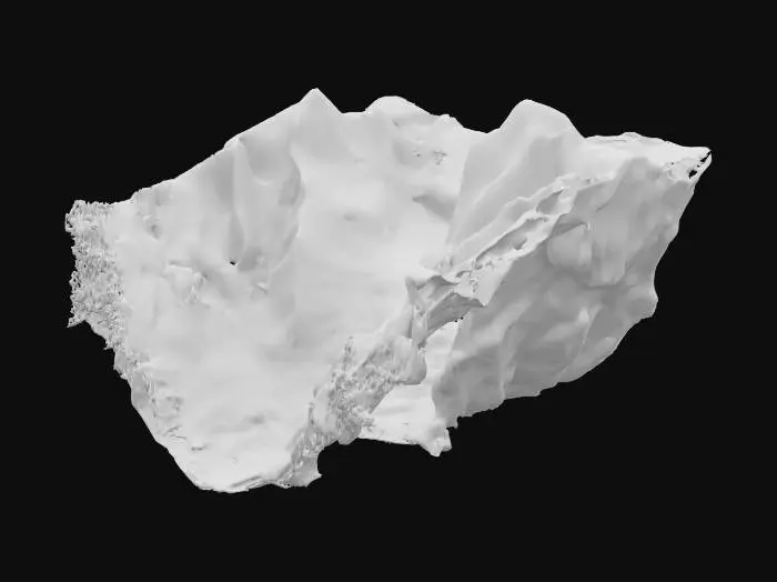 3D model for In the far reaches of the Karakoram, where maps blur and gods seem to sleep beneath ice, I climbed into a world stripped to bone and sky. Storms rose without warning, erasing sun, breath, even thought. Alone on a wind-scoured ridge, lashed by snow and silence, I felt fear and awe braid into something holy. No trail, no certainty—just the raw pulse of life against the void. Out there, I wasn’t conquering a mountain—I was being remade by it.