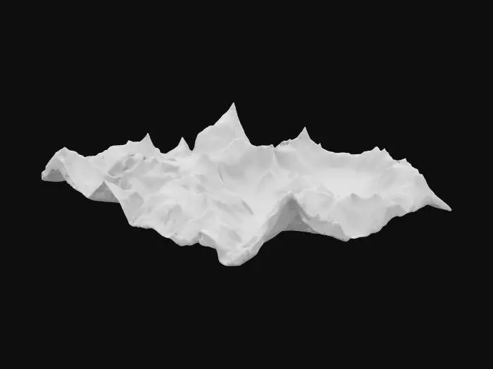 3D model for In the screaming heart of the Karakoram, where mountains rise like fangs from the earth’s torn jaw, I crawled through storms that could flay gods. Ice cracked like thunder beneath my boots, and avalanches fell like sky-sized drums of war. My breath froze mid-curse, my mind burned clean of comfort. There were no trails—only cliffs, chaos, and the savage joy of knowing no one could save me. The mountain didn’t welcome me. It devoured me—and I howled back.