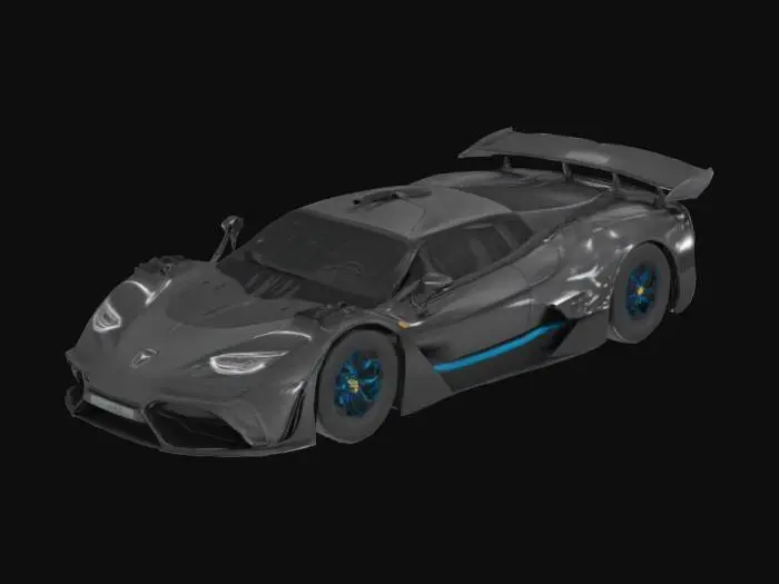 3D model for Black Velocity