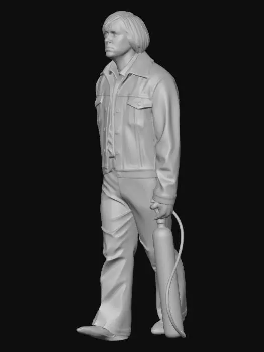 3D model for Unknown Figure with Tools