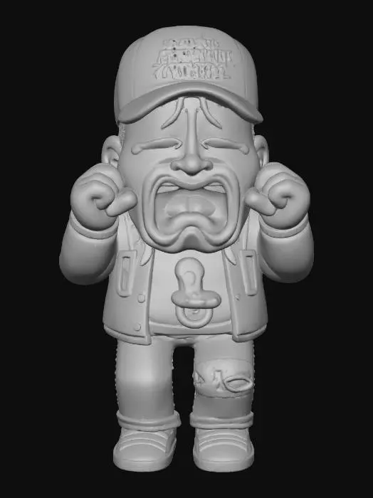 3D model for Crybaby Alert