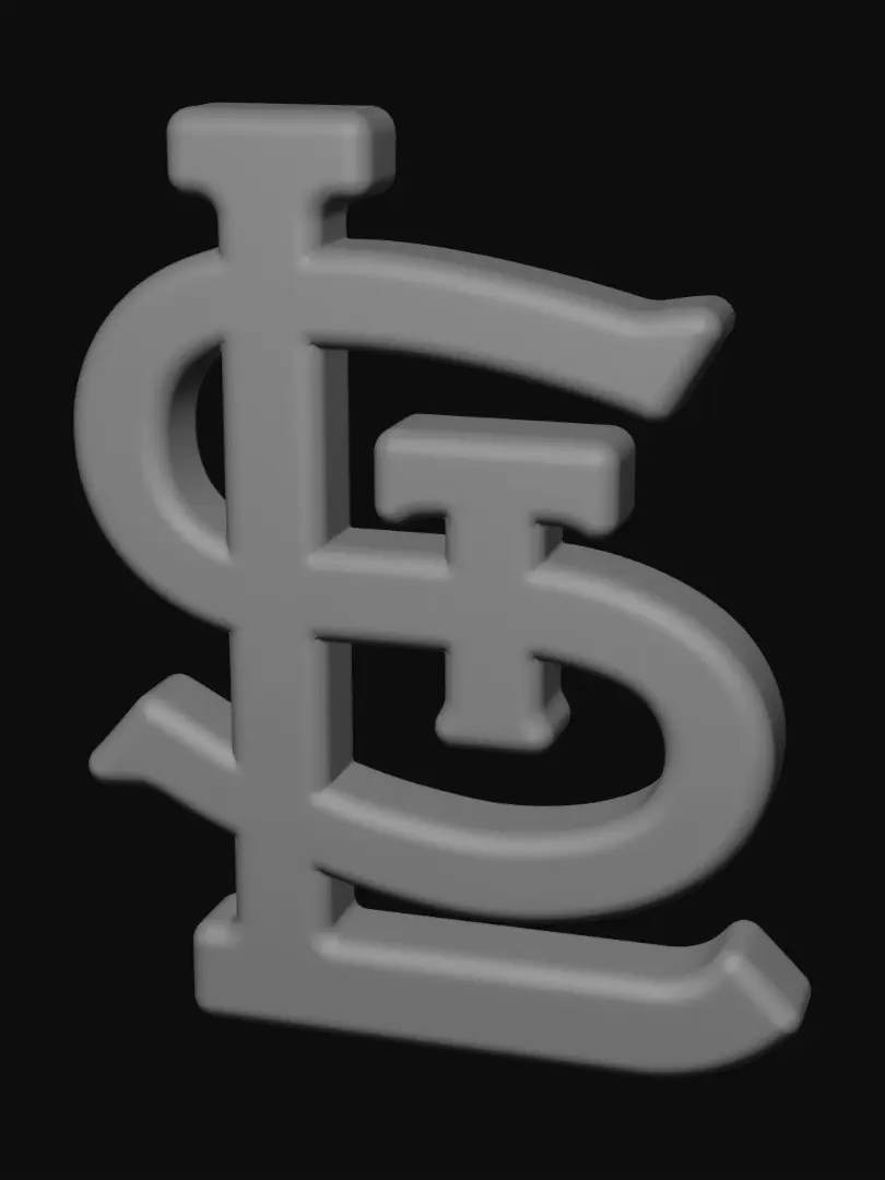 3D model for STL Monogram