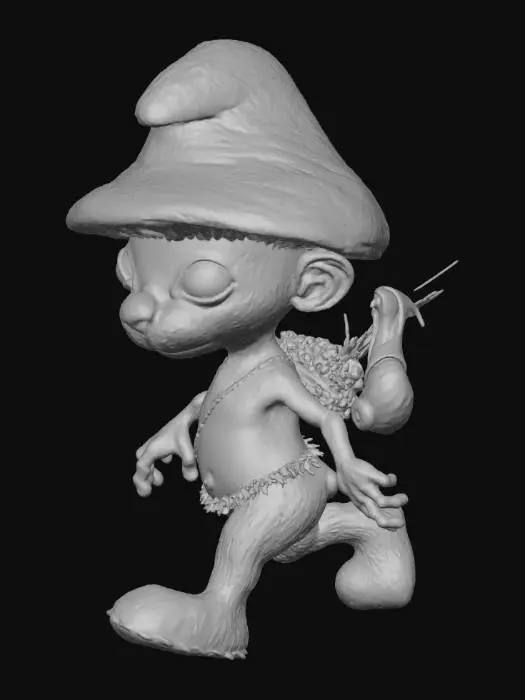 3D model for Smurf Cat