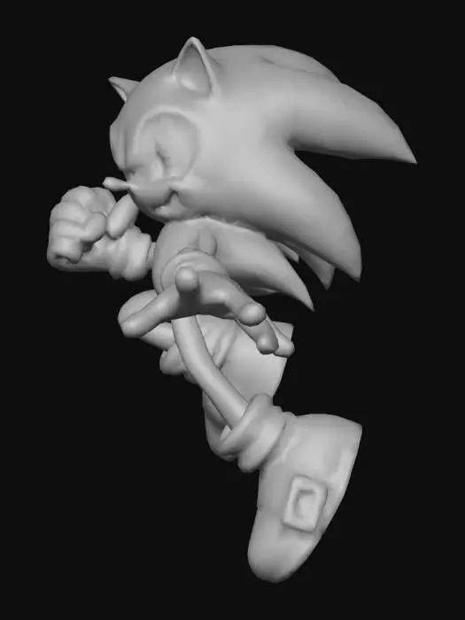3D model for Sonic The Hedgheog
