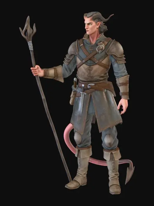 3D model for Sorcerer of the Infernal Realms