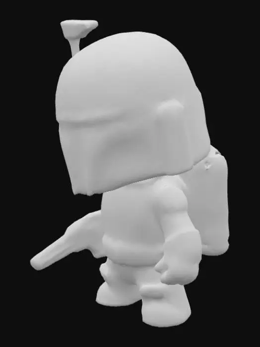 3D model for Bounty Hunter Plush