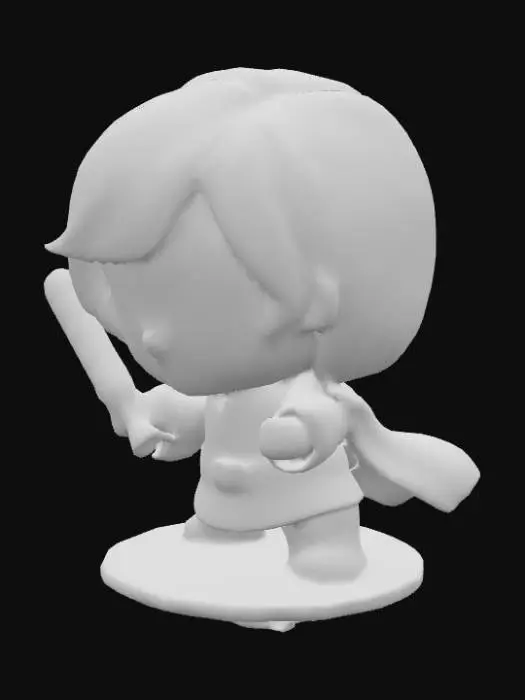 3D model for Jedi Plush Warrior