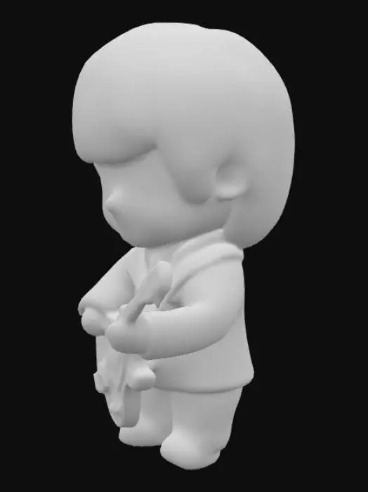 3D model for Guitar Doll Performer