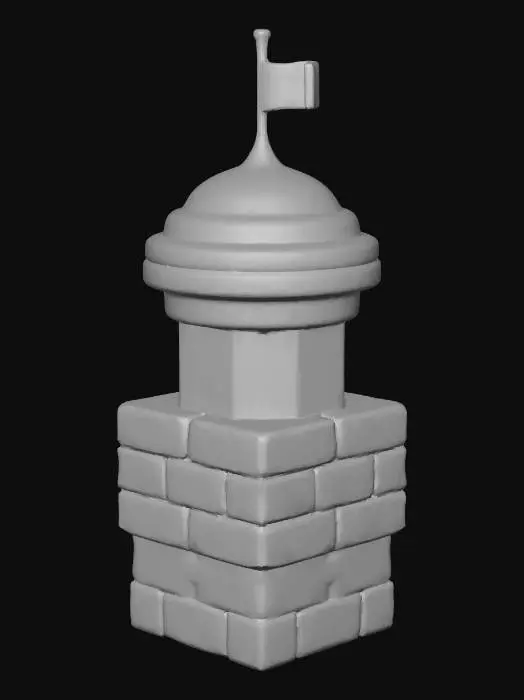 3D model for FlagTower