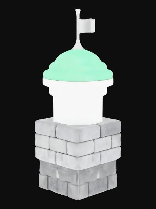 3D model for FlagTower