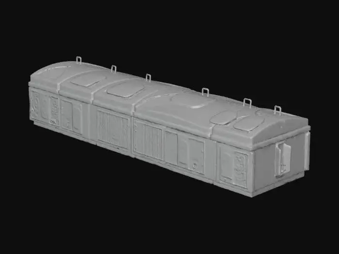 3D model for Recycling Station in the City