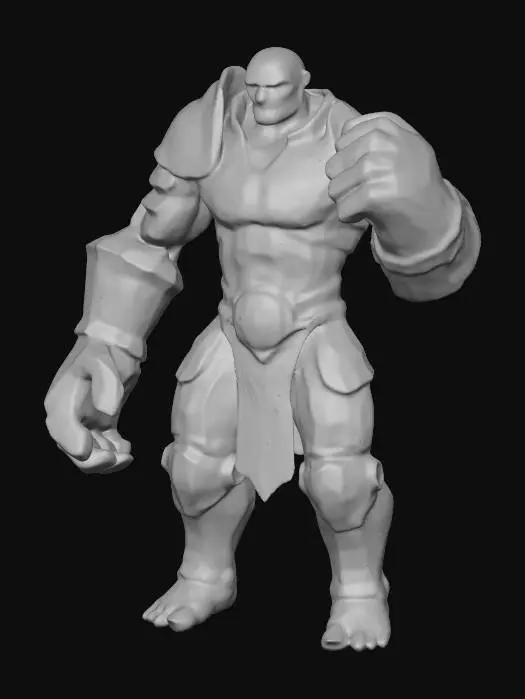 3D model for Goliath Artificer with Thunder Gauntlets