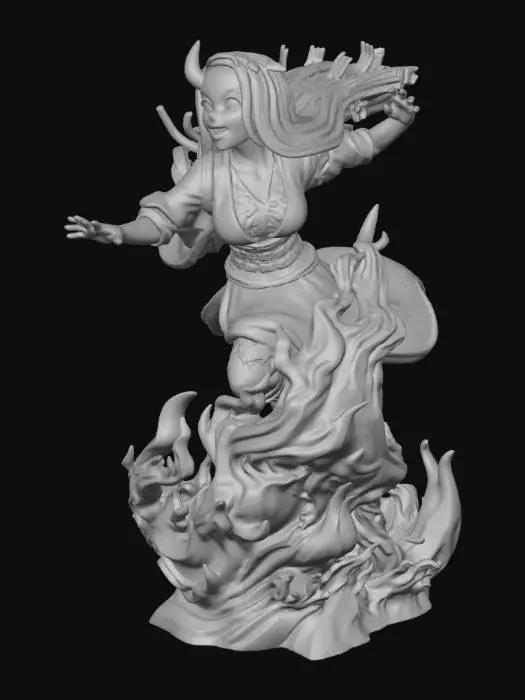 3D model for Demonic Energy Surge