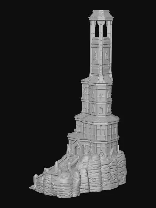 3D model for Rockbound Watchtower