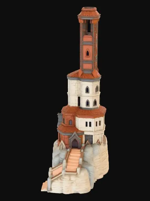 3D model for Rockbound Watchtower