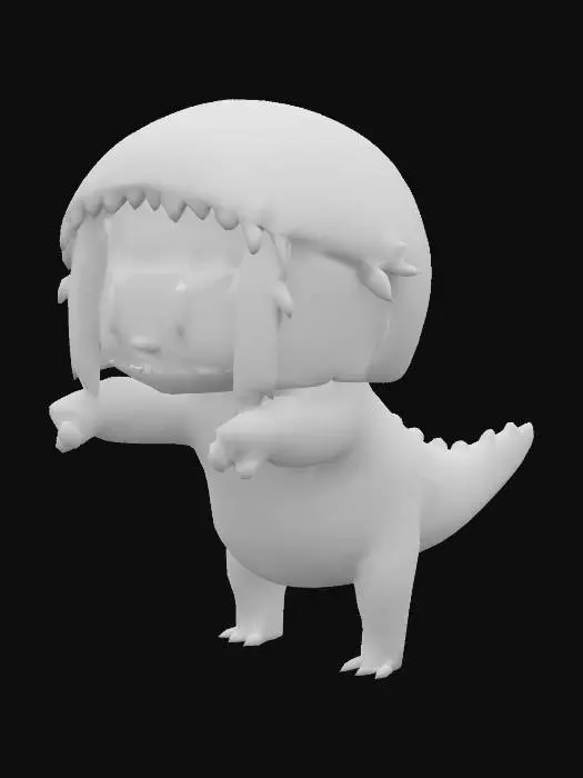 3D model for Smol Dino Gura
