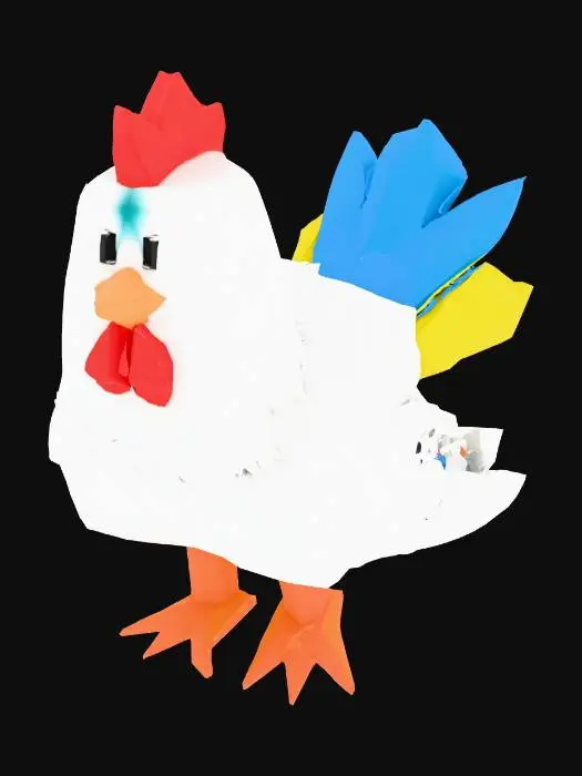 3D model for Polygon Chicken