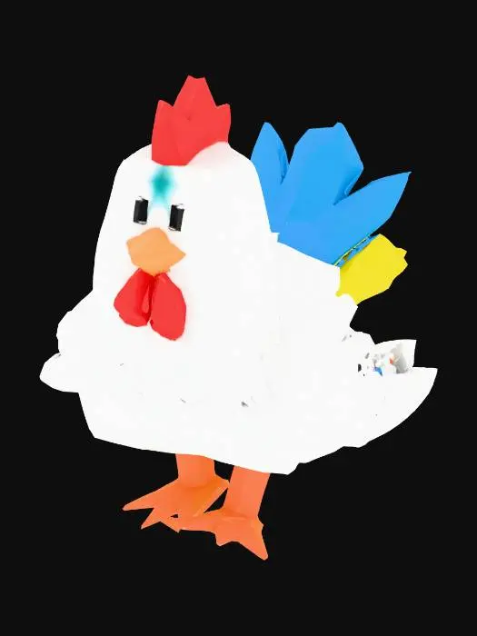 3D model for Polygon Chicken