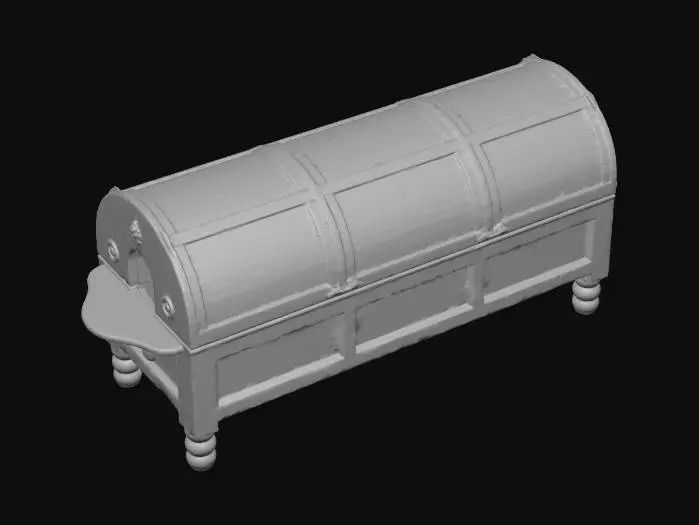 3D model for Iron Lung Exhibit