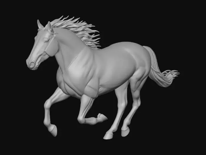 3D model for Majestic Gallop