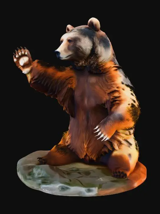 3D model for Wave from the Wild