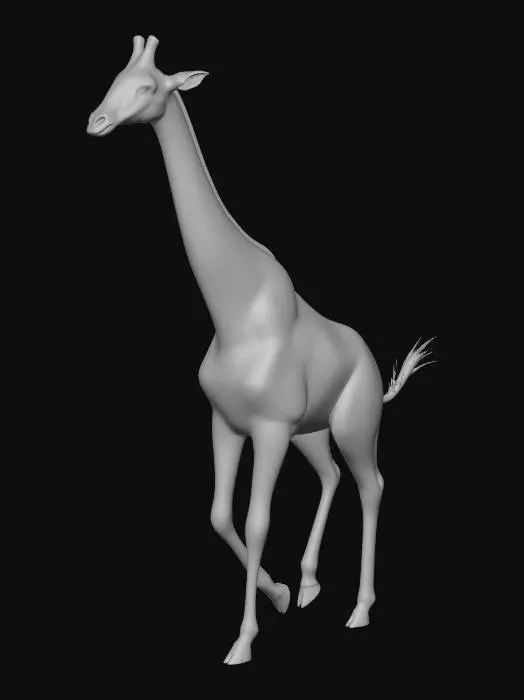 3D model for Giraffe Stroll