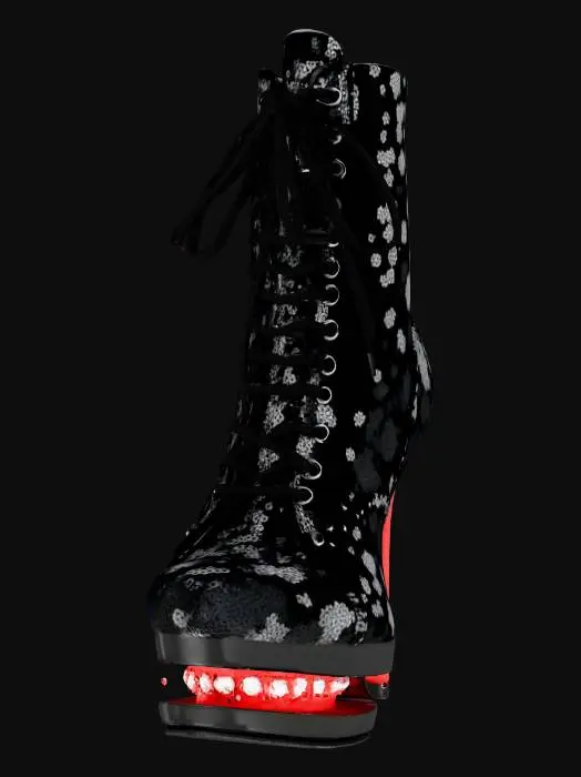 3D model for Glamour Stiletto Boot