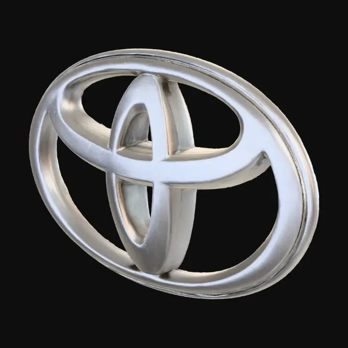 3D model for Toyota emblem