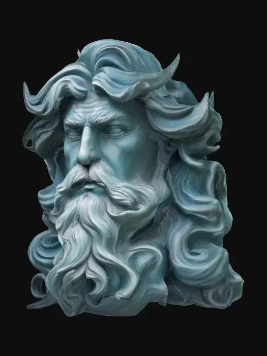 3D model for Poseidon Head