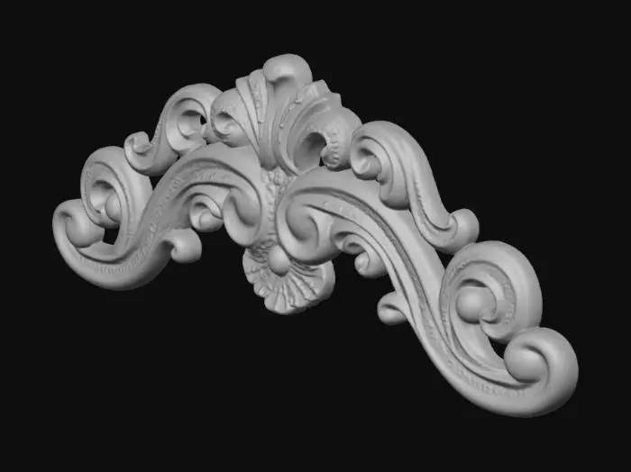 3D model for Ornate Bronze Filigree