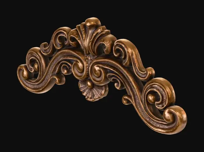 3D model for Ornate Bronze Filigree