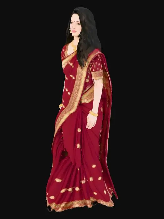 3D model for Elegance in Red