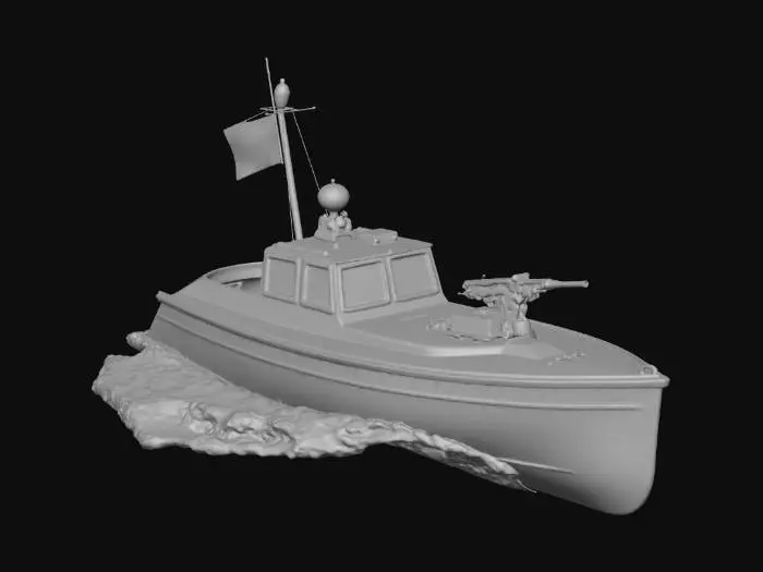 3D model for Разведывательный катер (1907)
