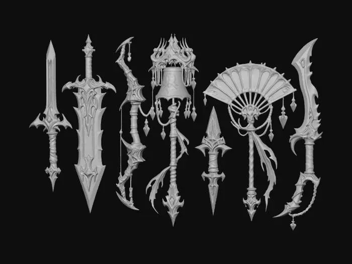 3D model for Emerald Nightfall Armory