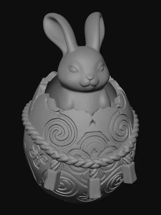 3D model for Yokai Easter Egg