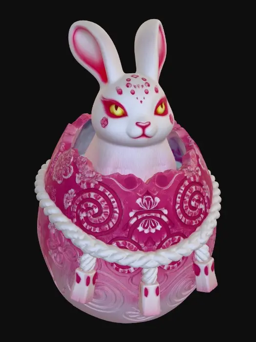 3D model for Yokai Easter Egg