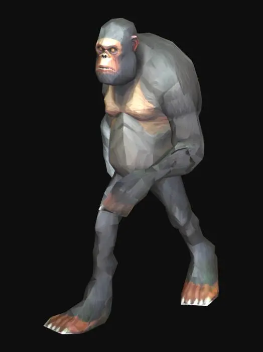 3D model for Bigfoot