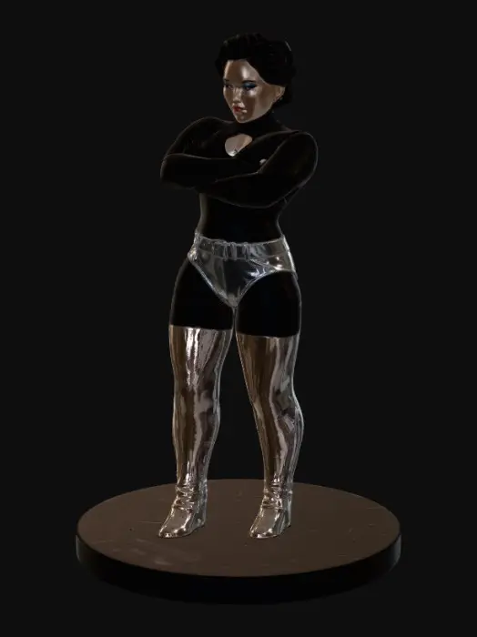 3D model for Cyber Siren in Vinyl