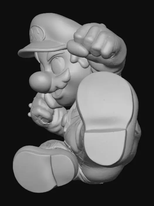 3D model for Mario Jumping Pose
