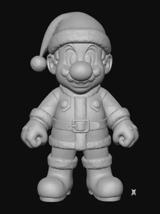 3D model for Festive Mario Character, #Christmas2025#