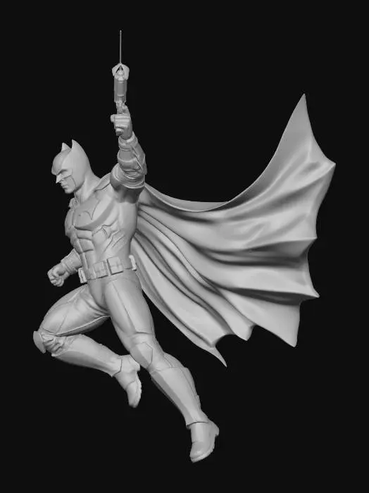 3D model for Gotham Knight in Flight