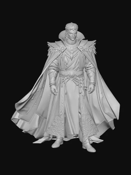 3D model for Royal attire