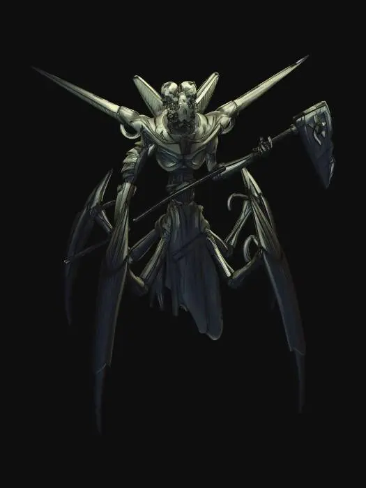 3D model for Mecha deity