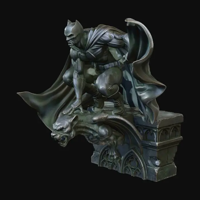 3D model for Dark Knight on the Gargoyle