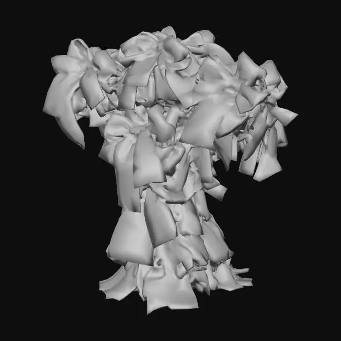 3D model for Candlelight Elegance with bows